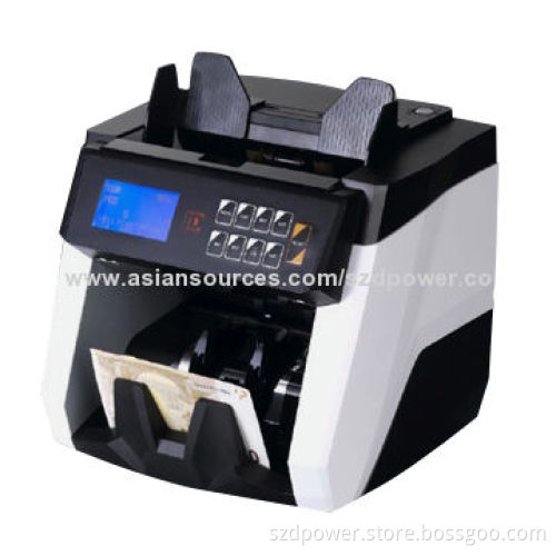 Multi-currency Mix Banknote Value Counter, 800, 1,000, 1,500 Notes/Minute Counting Speed